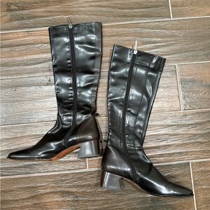 Donald J Pliner Leather Knee-High Boots